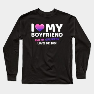 Bisexual relationship Long Sleeve T-Shirt